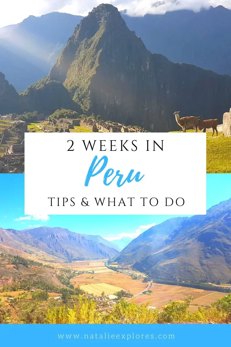 Itinerary For 2 Weeks In Peru